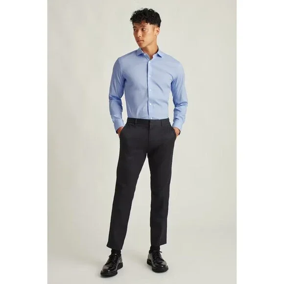 bonobos jetsetter dress shirt Bonobos Jetsetter No Pocket Checkered Dress Shirt 21x37 Standard Fit B&T New J39